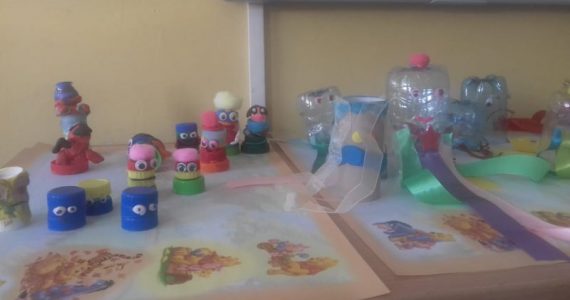 Zabawki z recyklingu | klasa 2b